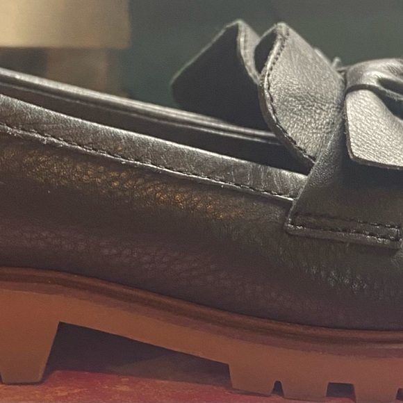 Size 8.5 Lucky Brand, black shoes - Picture 2 of 3